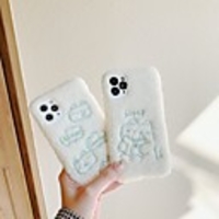 Case For Apple iPhone 12 / iPhone 12 Mini / iPhone 12 Pro Max Shockproof / Pattern Back Cover Cartoon / Plush TPU