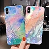 Case For Apple iPhone 12 / iPhone 12 Mini / iPhone 12 Pro Max Shockproof / Pattern Back Cover Geometric Pattern / Marble PC