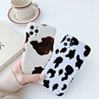 Case For Apple iPhone 12 / iPhone 12 Mini / iPhone 12 Pro Max Shockproof / Pattern Back Cover Lines / Waves / Plush TPU