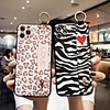Case For Apple iPhone 12 / iPhone 12 Mini / iPhone 12 Pro Max Shockproof / Pattern Back Cover Word / Phrase / Heart / Geometric Pattern TPU