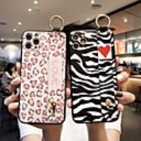 Case For Apple iPhone 12 / iPhone 12 Mini / iPhone 12 Pro Max Shockproof / Pattern Back Cover Word / Phrase / Heart / Geometric Pattern TPU