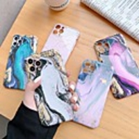 Case For Apple iPhone 12 / iPhone 12 Mini / iPhone 12 Pro Max Shockproof / Pattern Full Body Cases Color Gradient / Marble PC