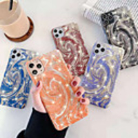 Case For Apple iPhone 12 / iPhone 12 Mini / iPhone 12 Pro Max Shockproof / Pattern Full Body Cases Color Gradient / Marble PC