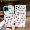 Case For Apple iPhone 12 / iPhone 12 Mini / iPhone 12 Pro Max Shockproof / Pattern Full Body Cases Geometric Pattern / Marble PC