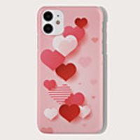 Case For Apple iPhone 12 / iPhone 12 Mini / iPhone 12 Pro Max Shockproof / Pattern Full Body Cases Heart / Geometric Pattern PC