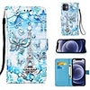 Case For Apple iPhone 12 / iPhone 12 Mini / iPhone 12 Pro Max Wallet / Card Holder / with Stand Full Body Cases Eiffel Tower PU Leather