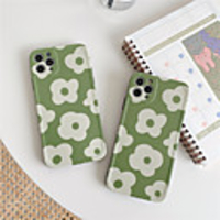 Case For Apple scene map iPhone 11 11 Pro 11 Pro Max photo frame private model series Flowers pattern TPU material IMD craft fine matte phone case