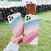 Case For Apple Scene Map iPhone 11 11 Pro 11 Pro Max Photo Frame Private Model Series Rainbow letters Pattern TPU Material IMD Craft Glossy Phone Case