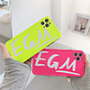 Case For Apple scene map iPhone 11 11 Pro 11 Pro Max photo frame private model series smiley Fluorescence letter pattern TPU material IMD craft fine matte phone case