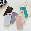 Case For Apple scene map iPhone 11 11 Pro 11 Pro Max solid color thick TPU material straight edge fine hole bright surface anti-scratch phone case