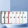 Case For Apple scene map iPhone 11 11 Pro 11 Pro Max two-color acrylic back panel TPU frame straight edge drop-proof phone case
