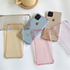 Case for Apple scene map iPhone 11 11 Pro 11 Pro Max X XS XR XS Max 8 Classic Solid Color Translucent Four Corner Airbag Anti-Fall Soft Bag phone case