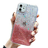 Case For Apple scene map iPhone 11 11 Pro 11 Pro Max X XS XR XS Max 8 new glitter pattern drip glue process thickened TPU all-inclusive mobile phone shell