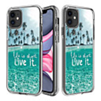 Case For Apple scene map iPhone 11 11 Pro 11 Pro Max X XS XR XS Max 8 The New Painted card High penetration PC TPU Two in one Texture All-inclusive phone case
