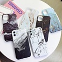 Case for Apple scene map iPhone 11 X XS XR XS Max 8 Marble pattern fine frosted TPU material IMD process all-inclusive mobile phone case