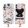 Case For Apple Scene Map iPhone 12 12 Pro 11 Pro Max Fine Hole Contrast Button Series Cartoon Graffiti Text Pattern Thick TPU Material I Mobile Phone Case OS