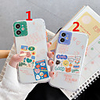 Case For Apple Scene Map iPhone 12 12 Pro 11 Pro Max Fine Hole Contrast Button Series Text Pattern Thickened TPU Material I Mobile Phone Case OS
