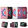 Case For Galaxy A91 Card Holder / Shockproof / Magnetic Full Body Cases Geometric Pattern / Flower PU Leather For A81 A71 5G A70S A51 A50S A41 A40 A31 A30S A21S A20E A10E M10S