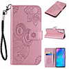 Case For Huawei Scene Map Huawei P Smart 2020 Y5P Y6P Owl Pattern Embossed Flip Leather Case PU Material Can Insert Card Leather Case Phone Case
