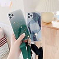 Case For iPhone 11 Pattern Back Cover Lines Waves Color Gradient Geometric Pattern Silicone Case For iPhone 11 Pro Max / SE2020 / XS Max / XR XS 7 / 8 7 / 8 plus