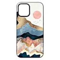 Case For iPhone 12 Pro Max Frosted Pattern Back Cover Scenery TPU Soft iPhone 12 Mini 11 Pro SE 2020 XR XS Max 7 8 Plus