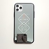 Case For iPhone 7 8 7 Plus 8 Plus X XS XR XS Max SE 11 11 Pro 11 Pro Max Mirror Back Cover Word Phrase Geometric Pattern TPU PC
