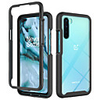 Case For OnePlus OnePlus 8 / OnePlus 8 Pro / OnePlus Nord Shockproof / Translucent Back Cover Geometric Pattern / Armor TPU / PC