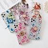 Case for Samgung Galaxy A50 A70 A21 A21s A31 A51 A71 A91 with Stand Transparent Pattern Back Cover Flower TPU