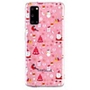Case For Samsung Galaxy A21S Transparent Pattern Back Cover Christmas TPU Galaxy A11 A31 A41 A51 A71 A10 A20 A30 A40 A50 S10E S9 Plus S20 Ultra