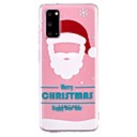 Case For Samsung Galaxy A21S Transparent Pattern Back Cover Christmas TPU Galaxy A11 A31 A41 A51 A71 A10 A20 A30 A40 A50 S10E S9 Plus S20 Ultra