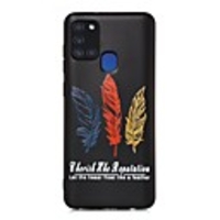 Case For Samsung Galaxy A21S Ultra-thin Frosted Back Cover Word Phrase Feathers TPU Soft Galaxy Note 20 Ultra S20 Plus A20E A20S A01 A11 A31 A41 A70S S10 A51 A71 A90 5G M11