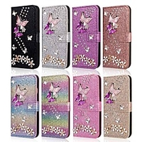 Case For Samsung Galaxy A51 M40S A71 Wallet Shockproof Butterfly Diamond Glitter PU Leather Case For Samsung S20 Plus S20 Ultra A20e A50s A30s A10 A60 A70 A80 S10E S10 5G S10 Plus Note 10 Plus Not miniinthebox