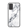 Case For Samsung Galaxy a80 a90 a90 5G a21 a51 a71 a81 a2core a40 a60 a70E a41 a71 5G a31 Pattern Back Cover Marble TPU Tempered Glass PC