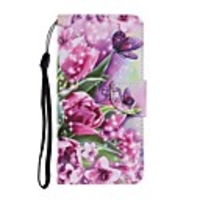 Case For Samsung Galaxy Note 20 Ultra S20 Plus S10E A11 A21S A31 A41 A51 A71 A01 A10 A20E A30 A40 A50 A70 M31 Wallet Card Holder with Stand Full Body Cases Butterfly Flower PU Leather
