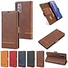 Case For Samsung Galaxy Note 20 Ultra Wallet Card Holder with Stand Full Body Cases Solid Colored PU Leather Galaxy S20 Plus S10E S9 Note 10 A51 A71 A20 A30 A50S A70 A81 A91