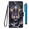 Case For Samsung Galaxy S10 / S10 Plus / S10 E Wallet / Card Holder / with Stand Curly Lion Head PU Leather / TPU for A10s / A20s / A50(2019) / A70(2019) / A90(2019) / Note 10 Plus / J6 Plus(2018)