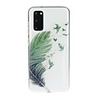 Case For Samsung Galaxy S10 5G/ Galaxy S20 Ultra / Galaxy S10E Transparent / Pattern Back Cover Feathers TPU For Galaxy A51/A71/A20/A20E/A30/A50/A70/Note 10 Plus