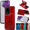 Case For Samsung Galaxy S20 / S20 Plus / S20 Ultra Wallet / Card Holder / with Stand Back Cover Skull Embossing PU Leather / TPU for Galaxy S10 / S10E / S10 Plus / A50(2019) / A30S(2019)