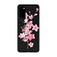 Case For Samsung Galaxy S20 FE Frosted Pattern Back Cover Flower TPU Soft Galaxy S20 Plus Note 20 Ultra Note 10 Plus A11 A21S A31 A41 A51 A71 A81 A91