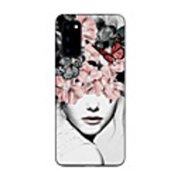 Case For Samsung Galaxy S20 FE Frosted Pattern Back Cover Sexy Lady TPU Soft Galaxy S20 Plus Note 20 Ultra S10E S10 Plus A11 A21S A31 A41 A51 A71 A81 A91