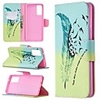 Case For Samsung Galaxy S20 FE Wallet Card Holder with Stand Full Body Cases Feathers PU Leather Galaxy A42 5G Note 20 Ultra S20 Plus A21S A01 A11 A31 A41 A51 A71 A70E M11