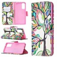 Case For Samsung Galaxy S20 FE Wallet Card Holder with Stand Full Body Cases Tree PU Leather Galaxy A42 5G Note 20 Ultra S20 Plus A21S A01 A11 A31 A41 A51 A71 A70E M11