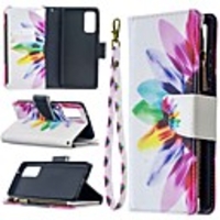 Case For Samsung Galaxy S20 FE Wallet Card Holder with Stand Full Body Cases Flower PU Leather Galaxy A42 5G Note 20 Ultra S20 Plus A21S A01 A11 A31 A41 A51 A71 A81 A91