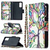 Case For Samsung Galaxy S20 FE Wallet Card Holder with Stand Full Body Cases Tree PU Leather Galaxy A42 5G Note 20 Ultra S20 Plus A21S A01 A11 A31 A41 A51 A71 A81 A91