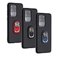 Case For Samsung Galaxy S20 Galaxy S20 Plus Galaxy S20 Ultra Shockproof Ring Holder Back Cover Solid Colored TPU for Galaxy A10 A20 A30 A40 A50 A30S A70 A51 A71 A81 A81 A11 A21 A31 A41