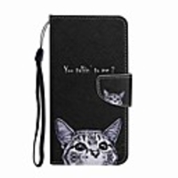 Case For Samsung Galaxy S20 S20 Plus S20 Ultra Wallet Card Holder with Stand Full Body Cases Gray Cat PU Leather TPU for Galaxy A21 A11 A01 A51 A71 A41 A31 A21S