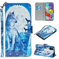 Case For Samsung Galaxy S20 Ultra Note 10 Plus S10E A51 A71 A20E Wallet Card Holder with Stand Full Body Cases Animal PU Leather Galaxy A10 A20 A30 A30S A40 A50 A50S A70 A80 A90 A2 Core