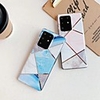 Case for Samsung scene graph S20 S20 PLUS S20Ultra marble pattern electroplating diamond TPU material IMD process all-inclusive mobile phone case XQS
