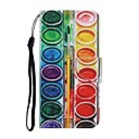 Case For Xiaomi Mi Note 10 Lite Redmi 9A 9C 8 7A Note 9S Pro Max Note 8T Note 7 Pro Wallet Card Holder with Stand Full Body Cases Color Gradient PU Leather