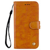 Case For Xiaomi scene map Xiaomi Poco X3 NFC Redmi 9 9A 9C Note 9 Solid Color Oil Wax Leather Pattern Card Holder Wallet Phone Case Junchiwei